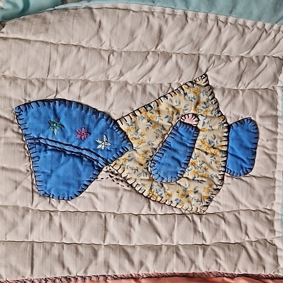 COPY - Handmade multicolor baby quilt - Picture 6 of 6